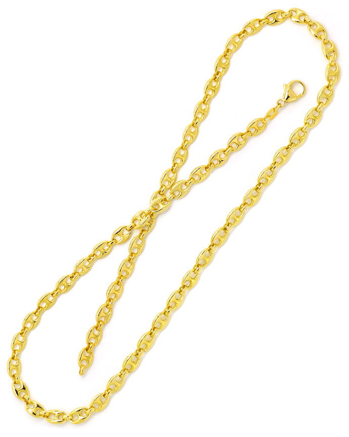 Foto 3 - Goldkette in massiv Gelbgold Marina Bohnen Schiffsanker, K3035