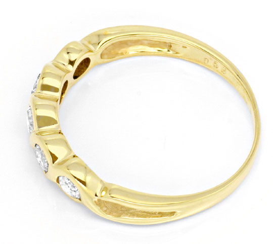Foto 3 - Halbmemory Ring Gelbgold 0,40 Carat Diamanten, S8820